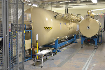 Image of an accelerator at DCF